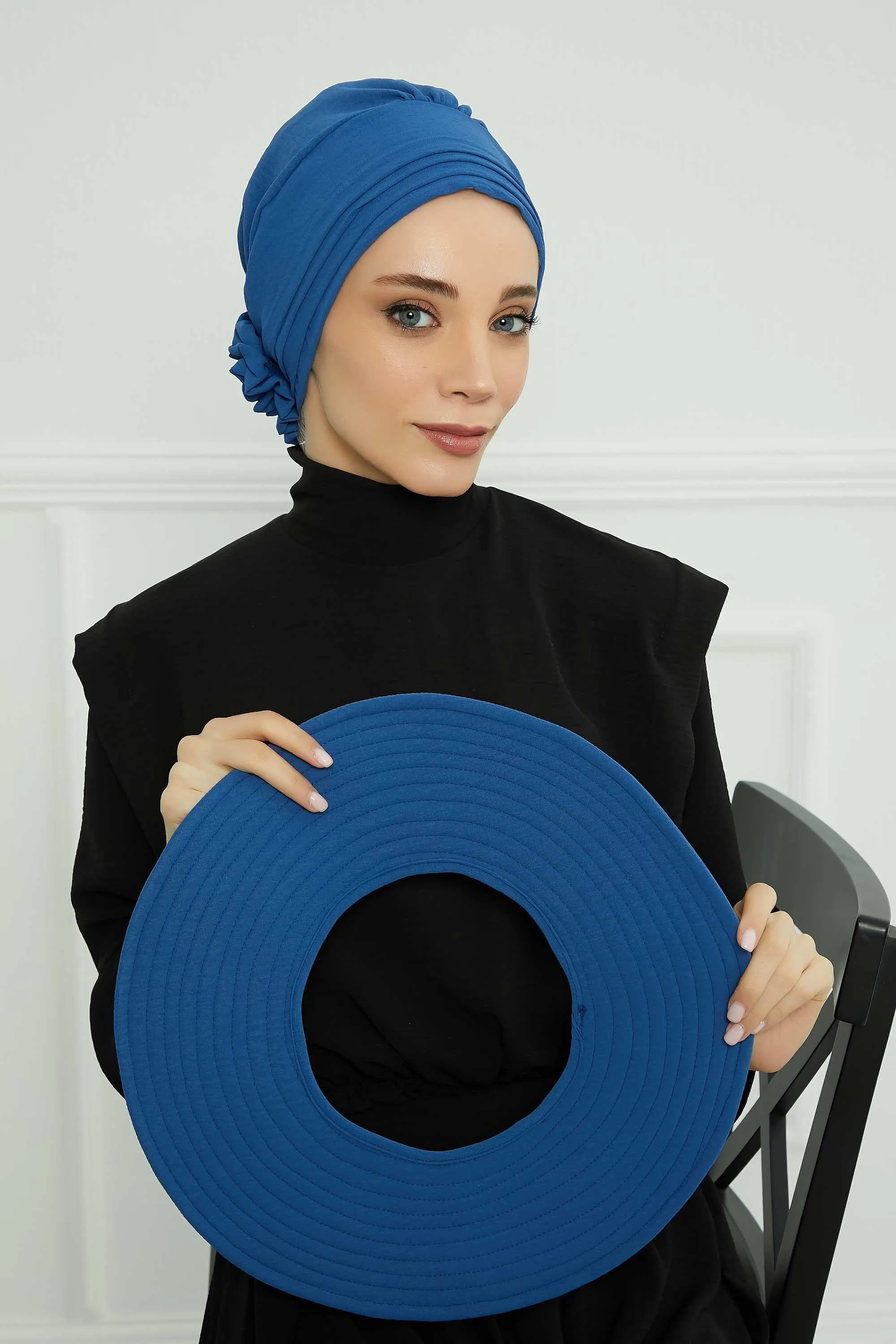 Practicle Detachable Women Sun Hat, Summer Bonnet Cap for Muslim Women, Multi-usage Hijab Sun Hat, Muslim Beach Hat, Sun Protective Hat,S-2A