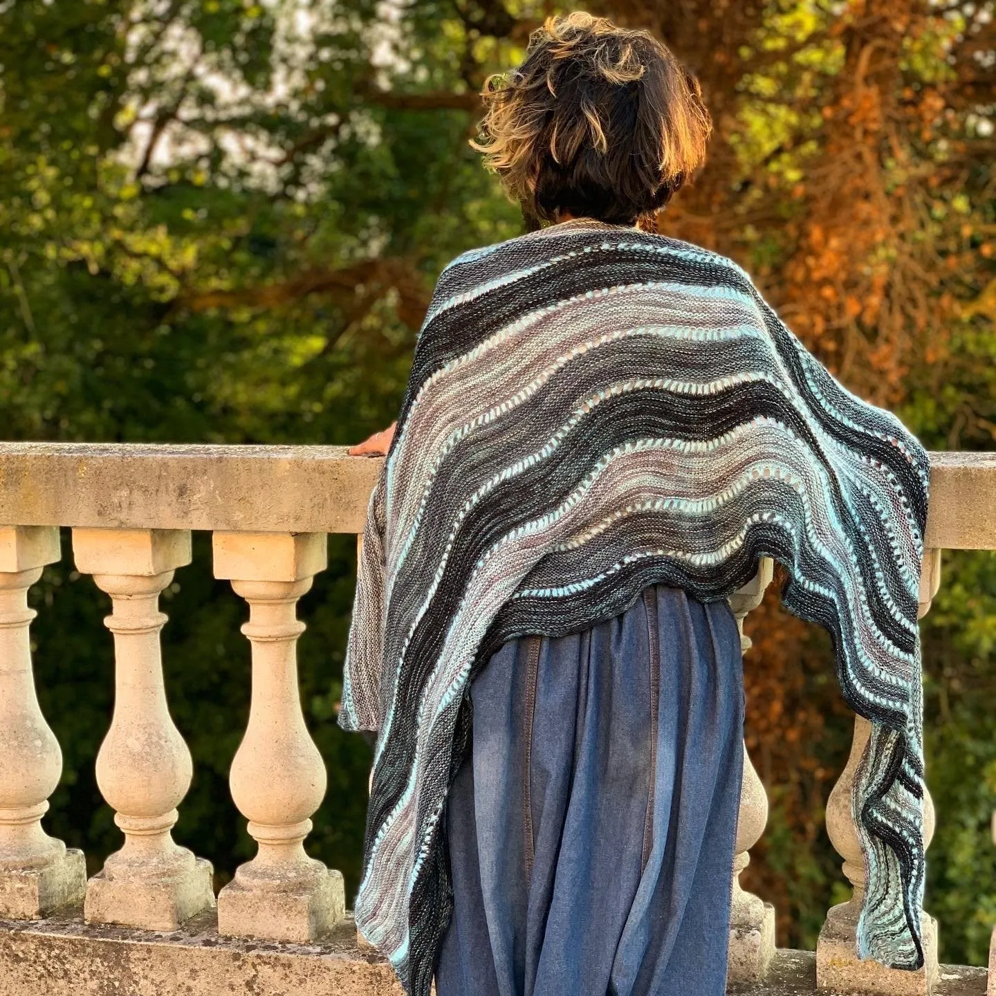 Reverberate Westknits Shawl Kit