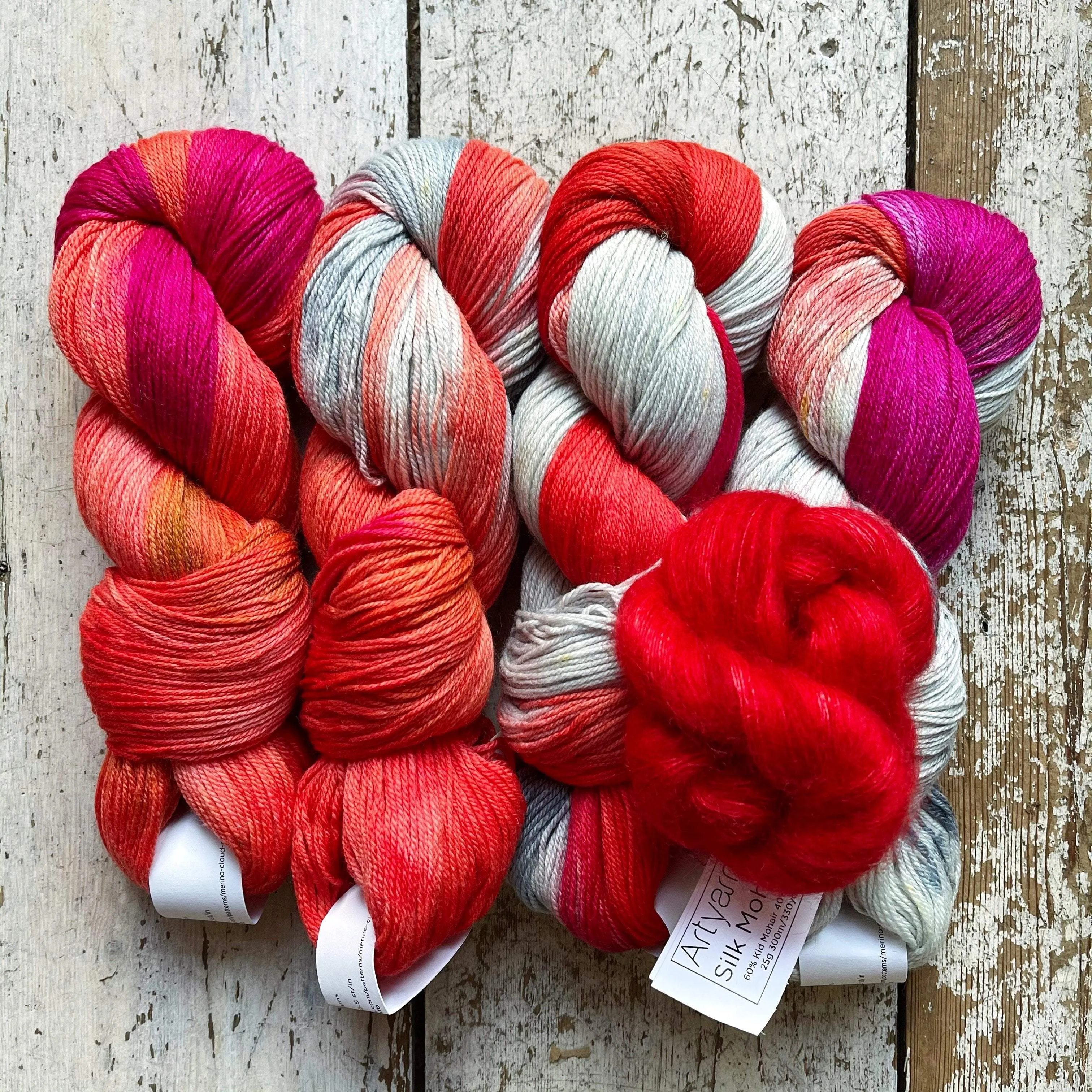 Reverberate Westknits Shawl Kit