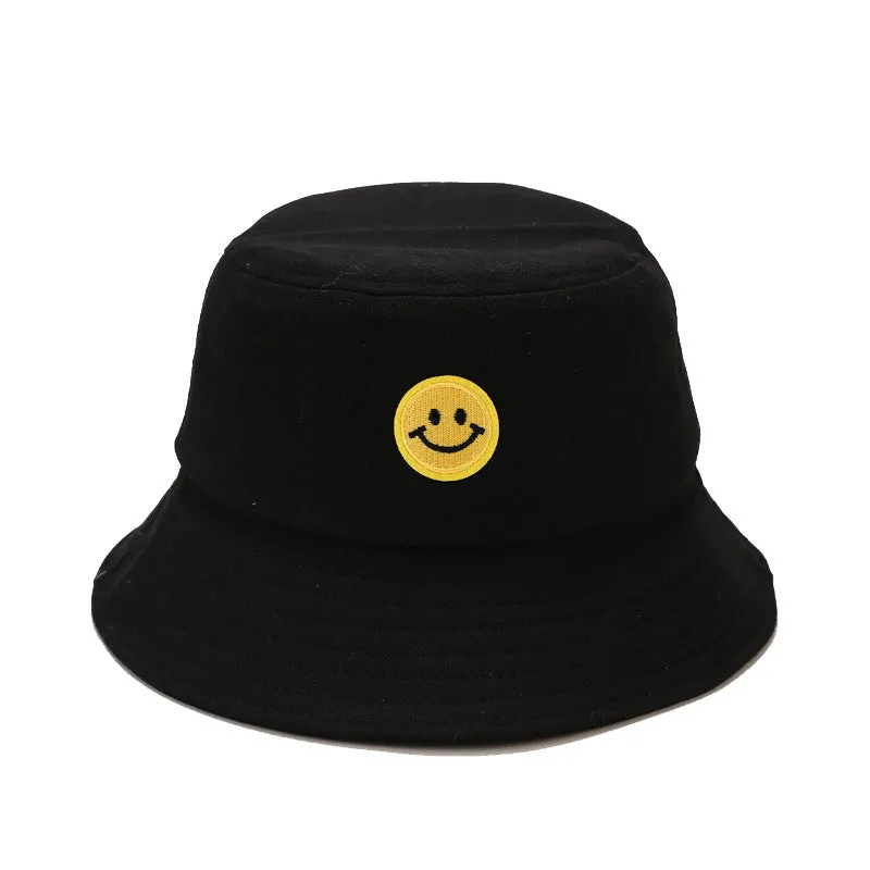 Smiley Face Cap Summer Couple Sun Hat