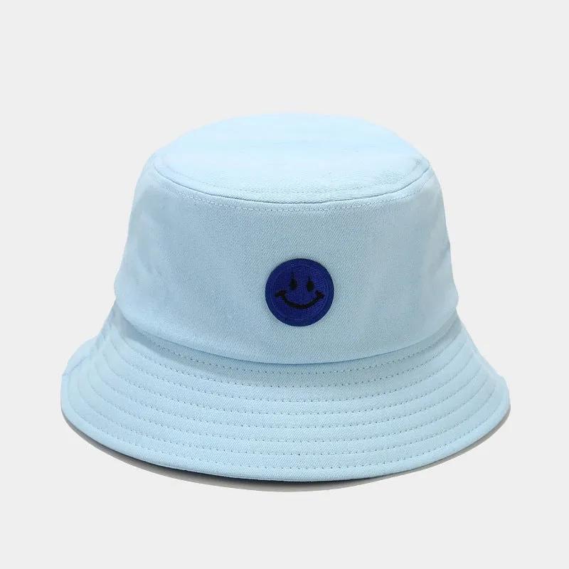 Smiley Face Cap Summer Couple Sun Hat