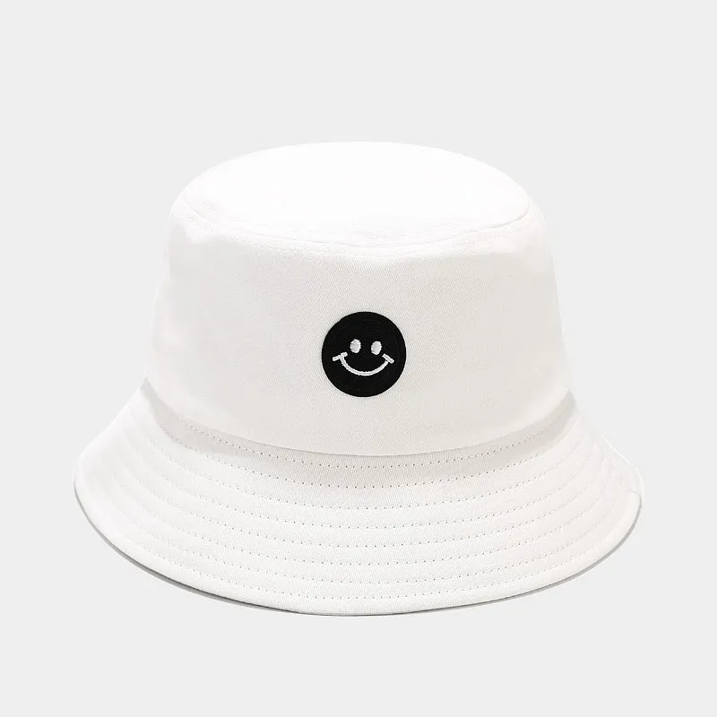 Smiley Face Cap Summer Couple Sun Hat
