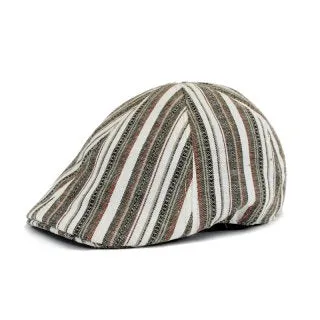 Striped Jockey Cap