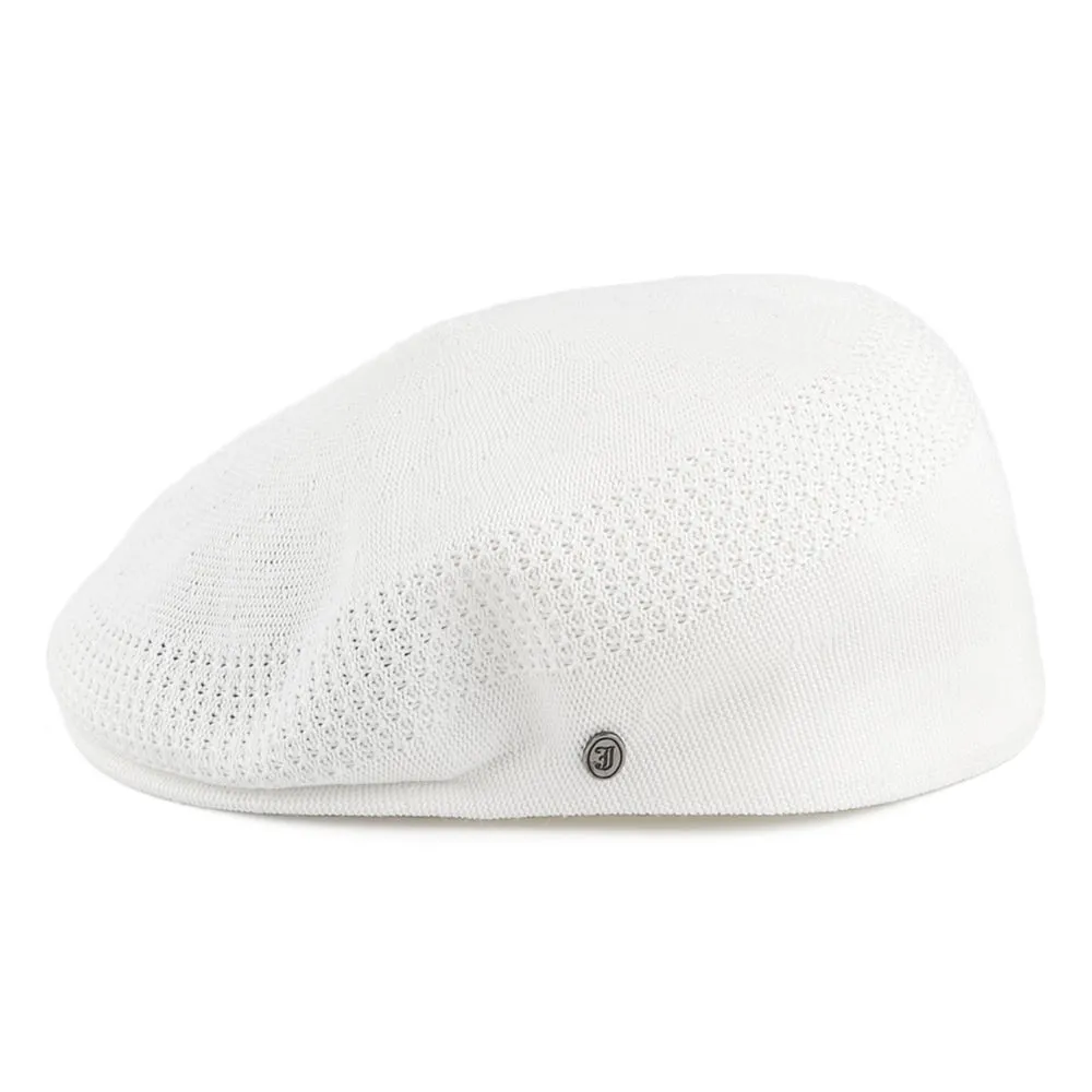 Summer Flat Cap - White
