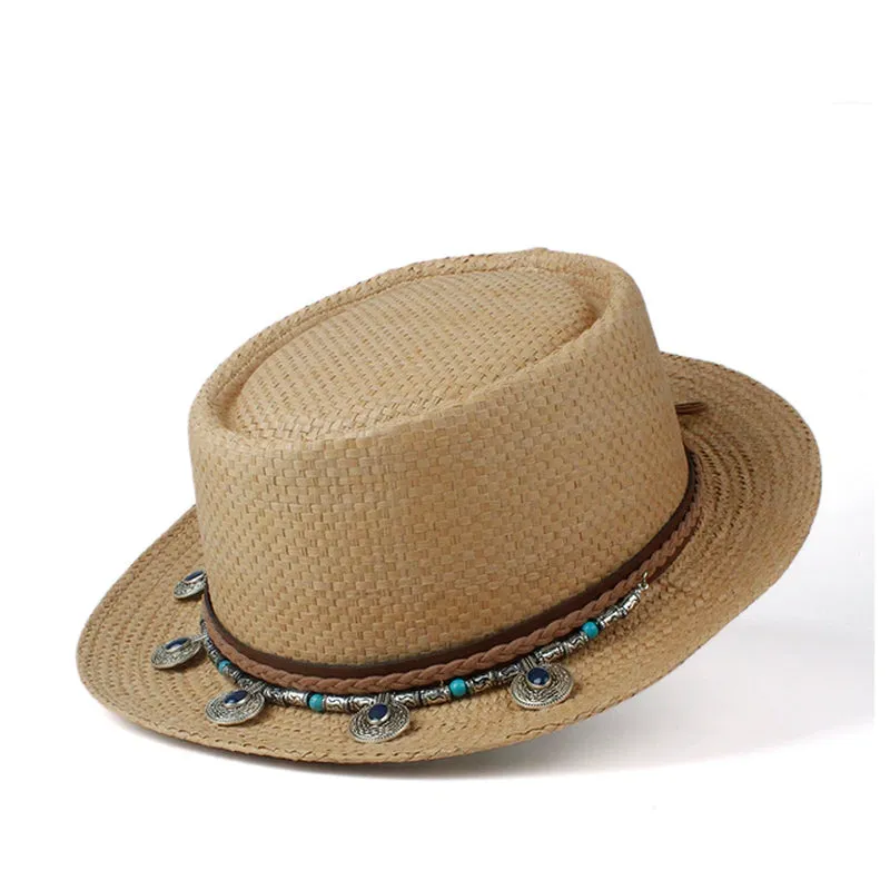 The Flat Boater Pork Pie Hat Summer