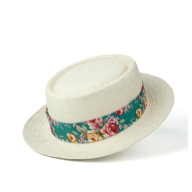 The Flat Boater Pork Pie Hat Summer