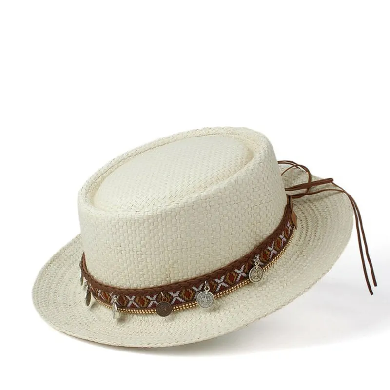 The Flat Boater Pork Pie Hat Summer