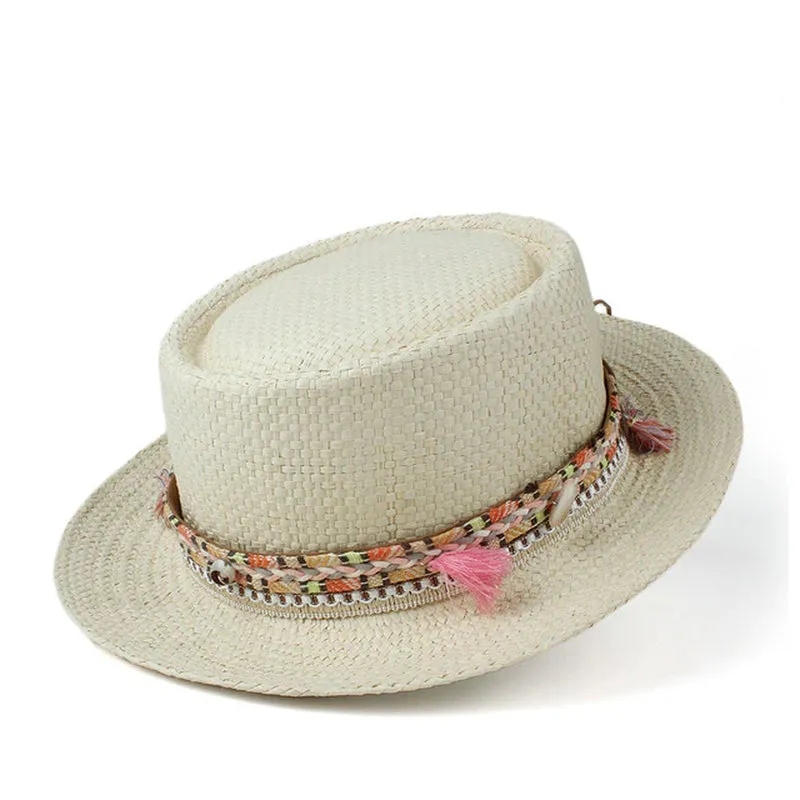 The Flat Boater Pork Pie Hat Summer