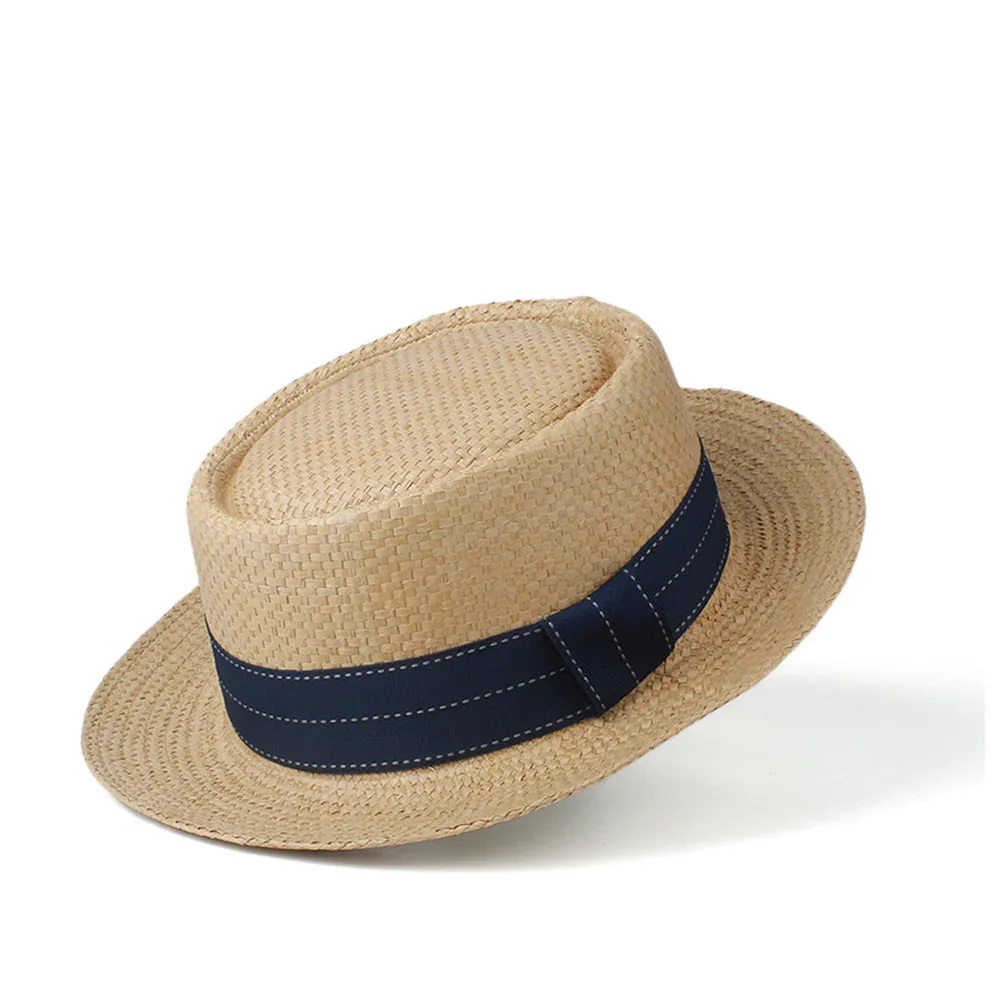 The Flat Boater Pork Pie Hat Summer