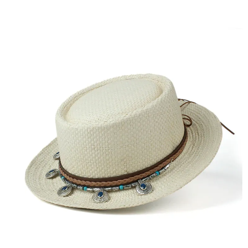 The Flat Boater Pork Pie Hat Summer