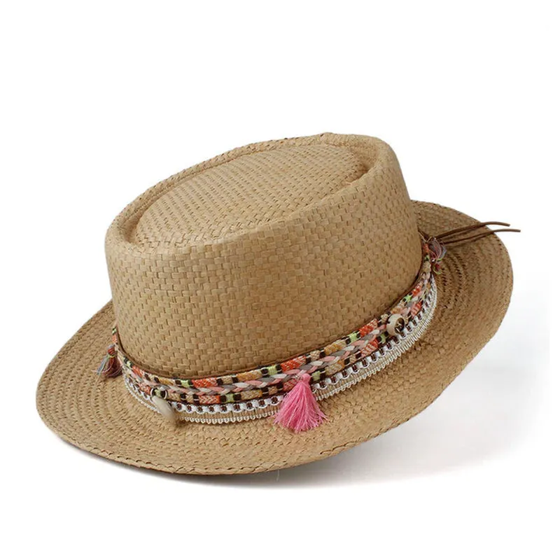 The Flat Boater Pork Pie Hat Summer