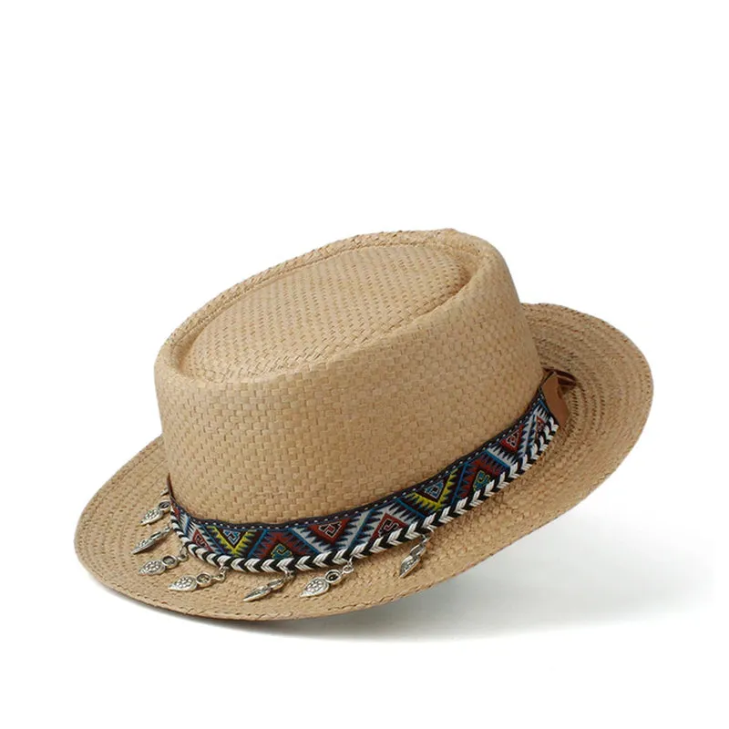 The Flat Boater Pork Pie Hat Summer