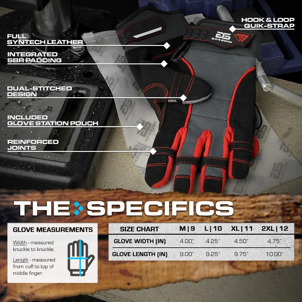 The Tactile - Red - 1 Pair