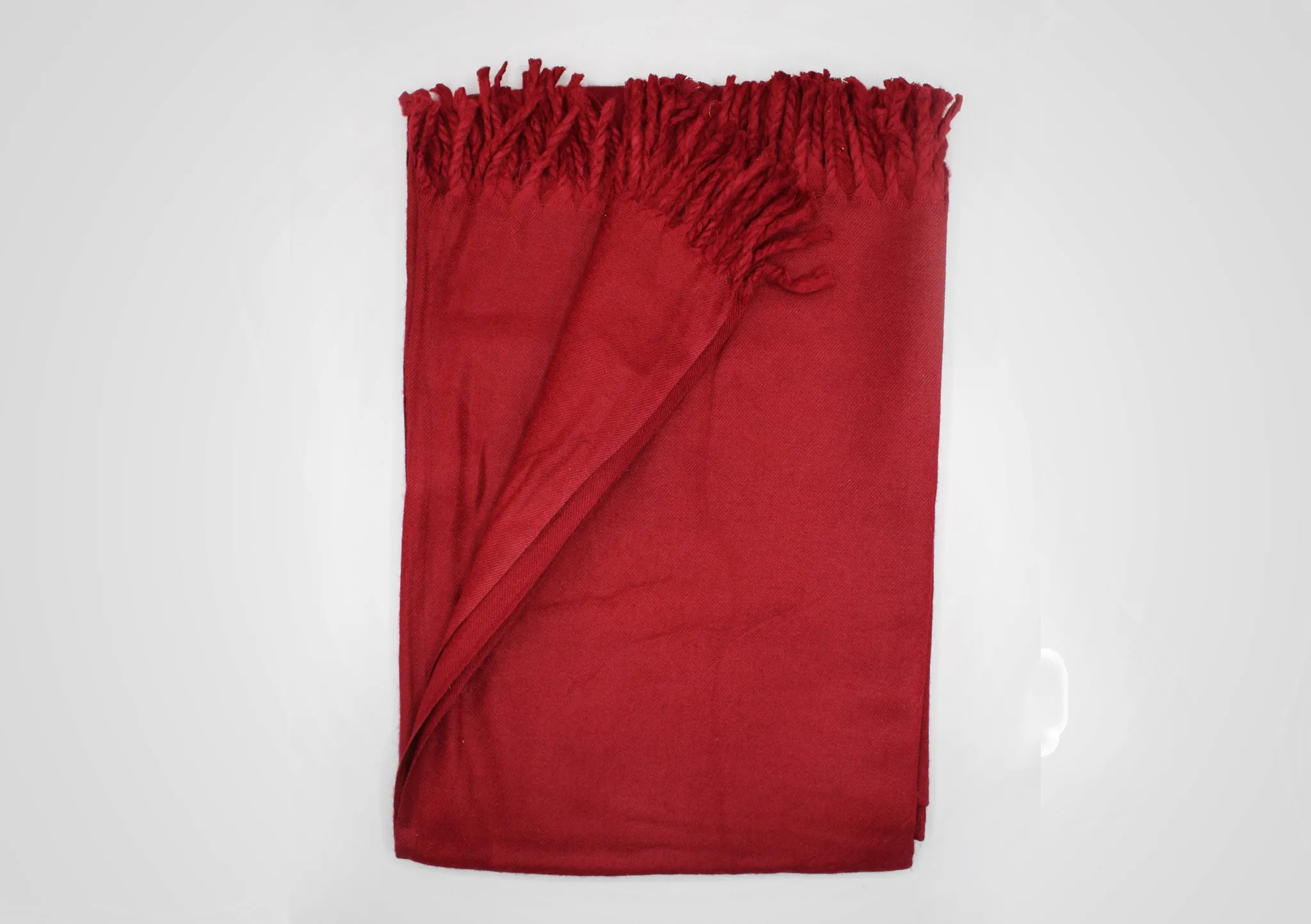 Tibetan Buddhist Monk Red Large Meditation Shawl