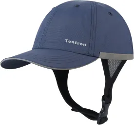 Tontron Wasumer Surf Cap with Hard Shell and Mesh Chin Straps for Surfing, SUP,Kayaking and Watersports