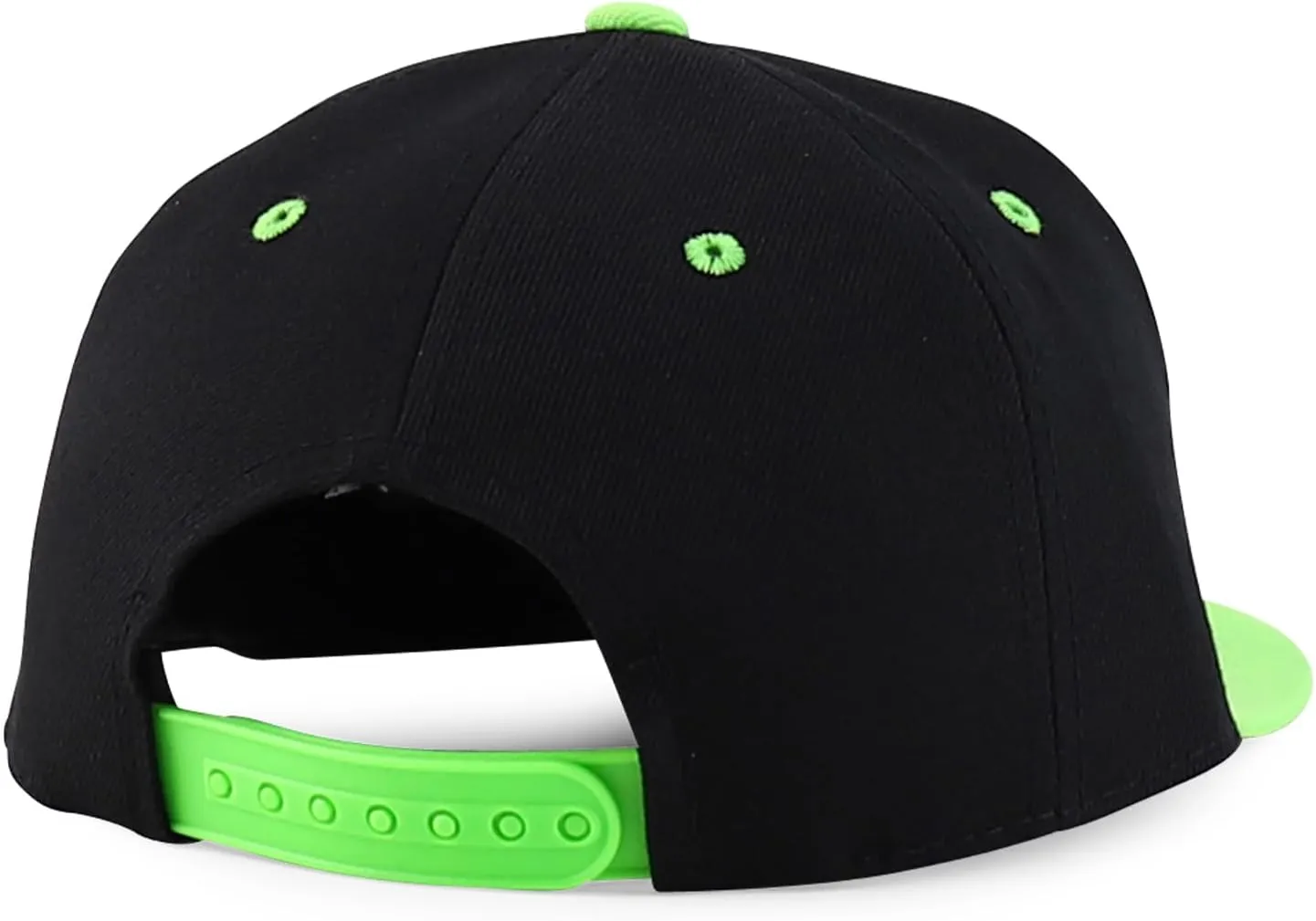Trendy Apparel Shop Infant to Youth Plain Structured Flatbill Snapback Cap