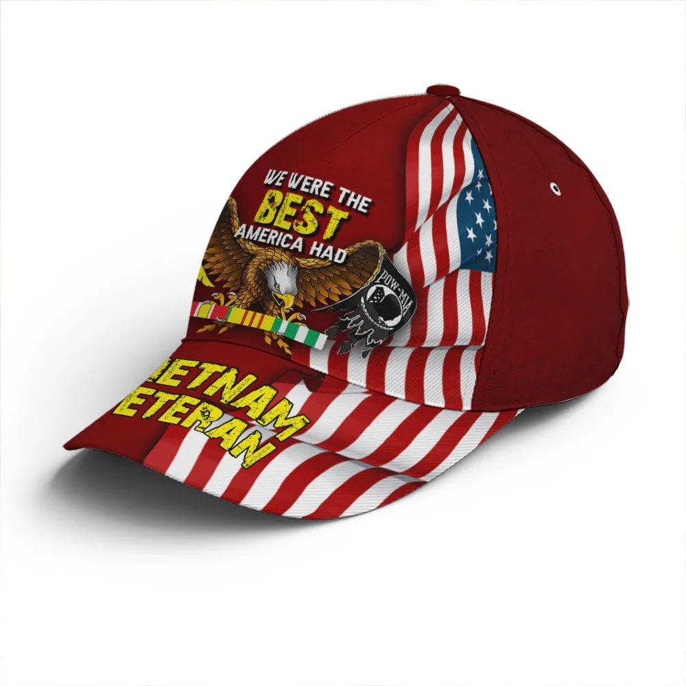 Vietnam Veteran Eagle Baseball Cap Coolspod