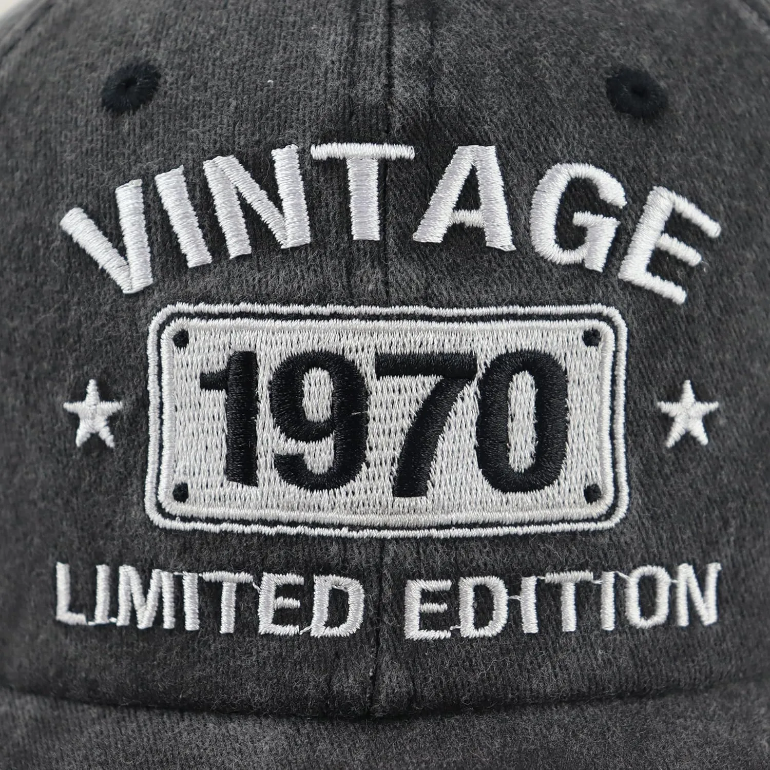 Vintage 1974 1973 1972 1971 1970 1969 1968 1967 1966 1965 Limited Edition Adjustable Embroidered Baseball Cap
