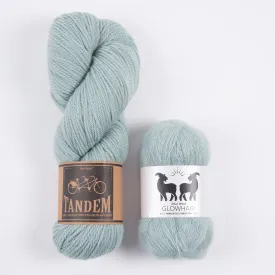 WESTKNITS KIT - SEA MIST MOHAIR MATCH DK