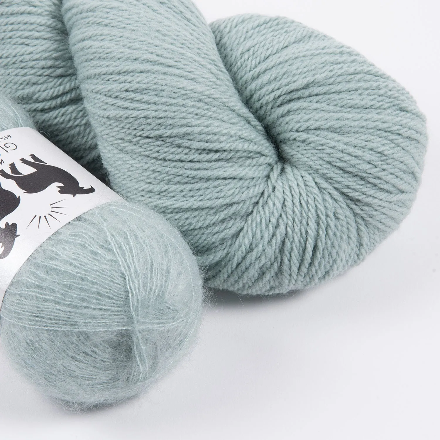WESTKNITS KIT - SEA MIST MOHAIR MATCH DK