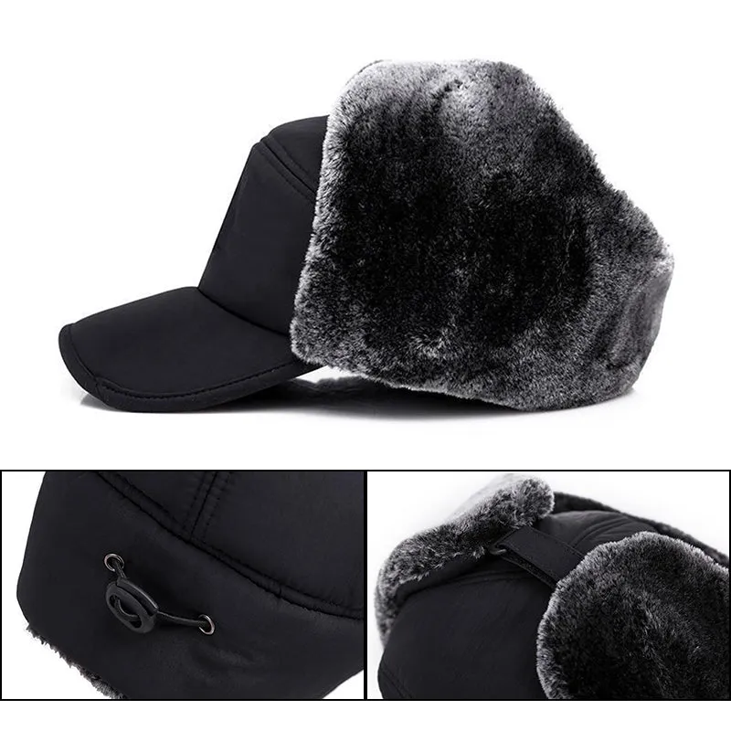 Winter Warm Casual Windproof Ear Cap for Men and Women