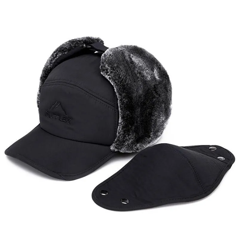 Winter Warm Casual Windproof Ear Cap for Men and Women